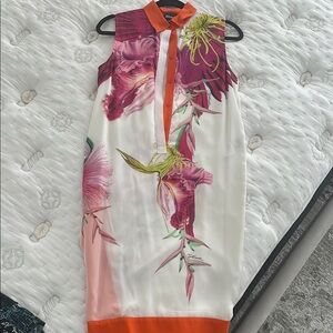 Just Cavalli Floral Sleeveless Dress - Multicolor